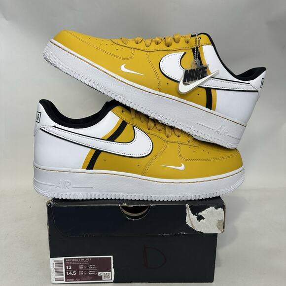 Nike Air Force 1 Low \'07 LV8 “Dark Sulfur” CI0061-700 main image 5